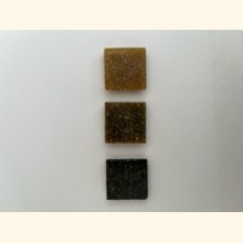 Glasmosaik DUNKELBRAUN Mix Restposten 2x2 cm 200g y-D-braunmix